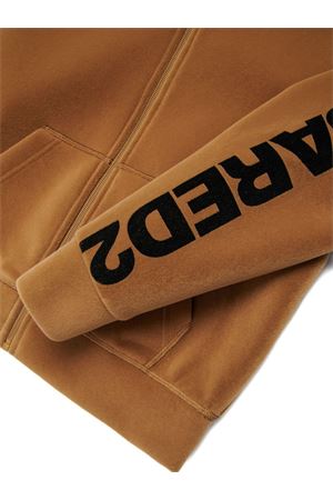 brown polyester hoodie DSQUARED KIDS | DQ3001D0AF8DQ721